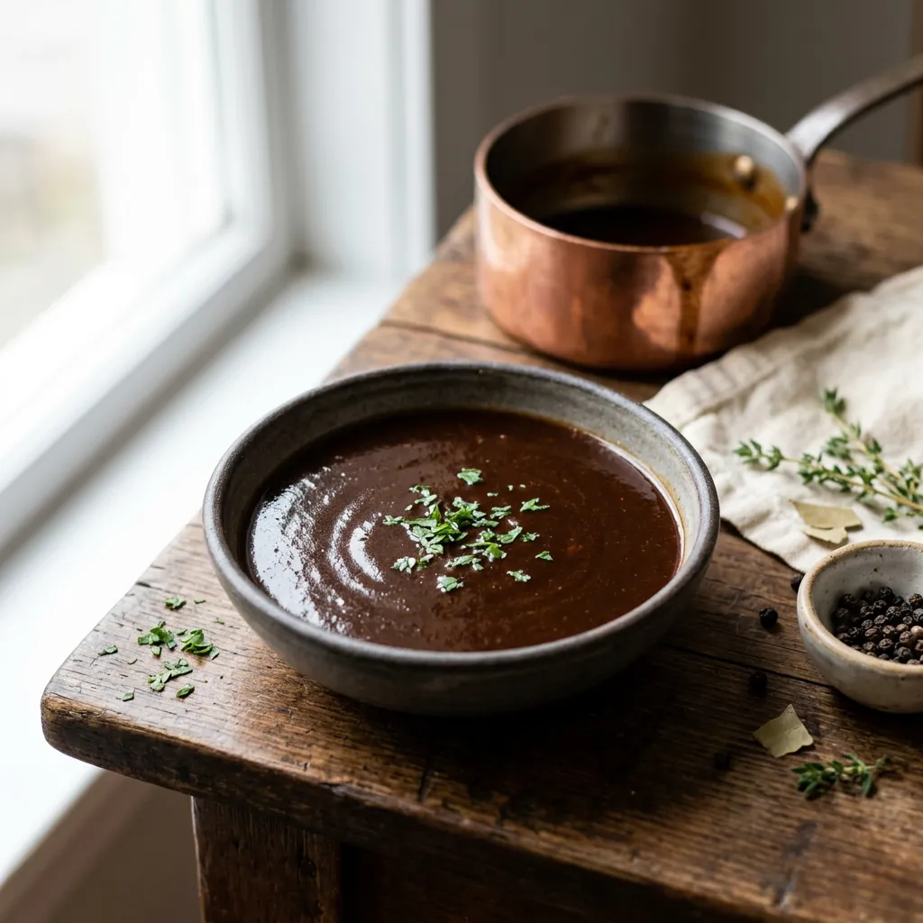 Simple Demi-Glace Recipe with Store-Bought Stock