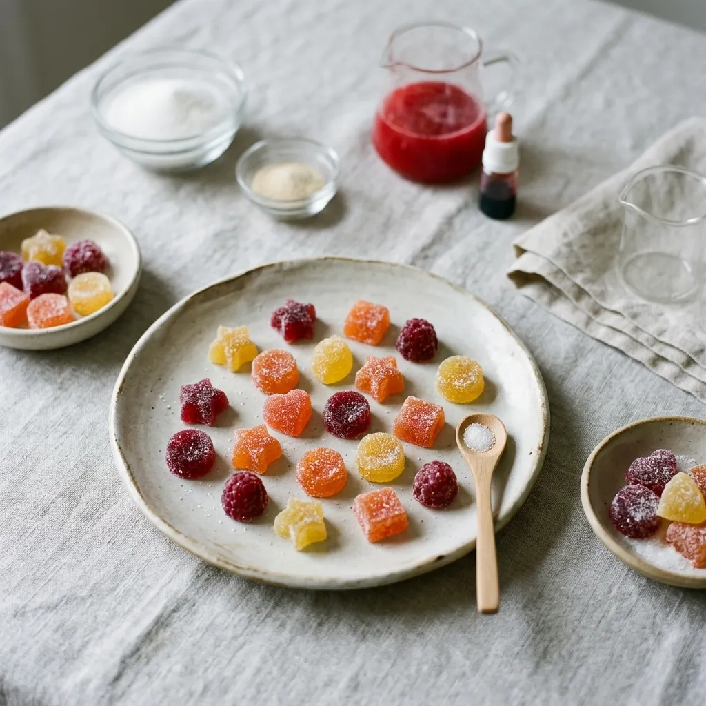 Simple Fruit Jellies Candy