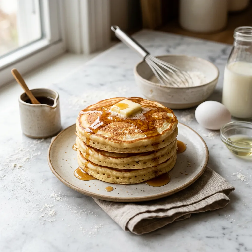 Simple Homemade Pancakes Recipe