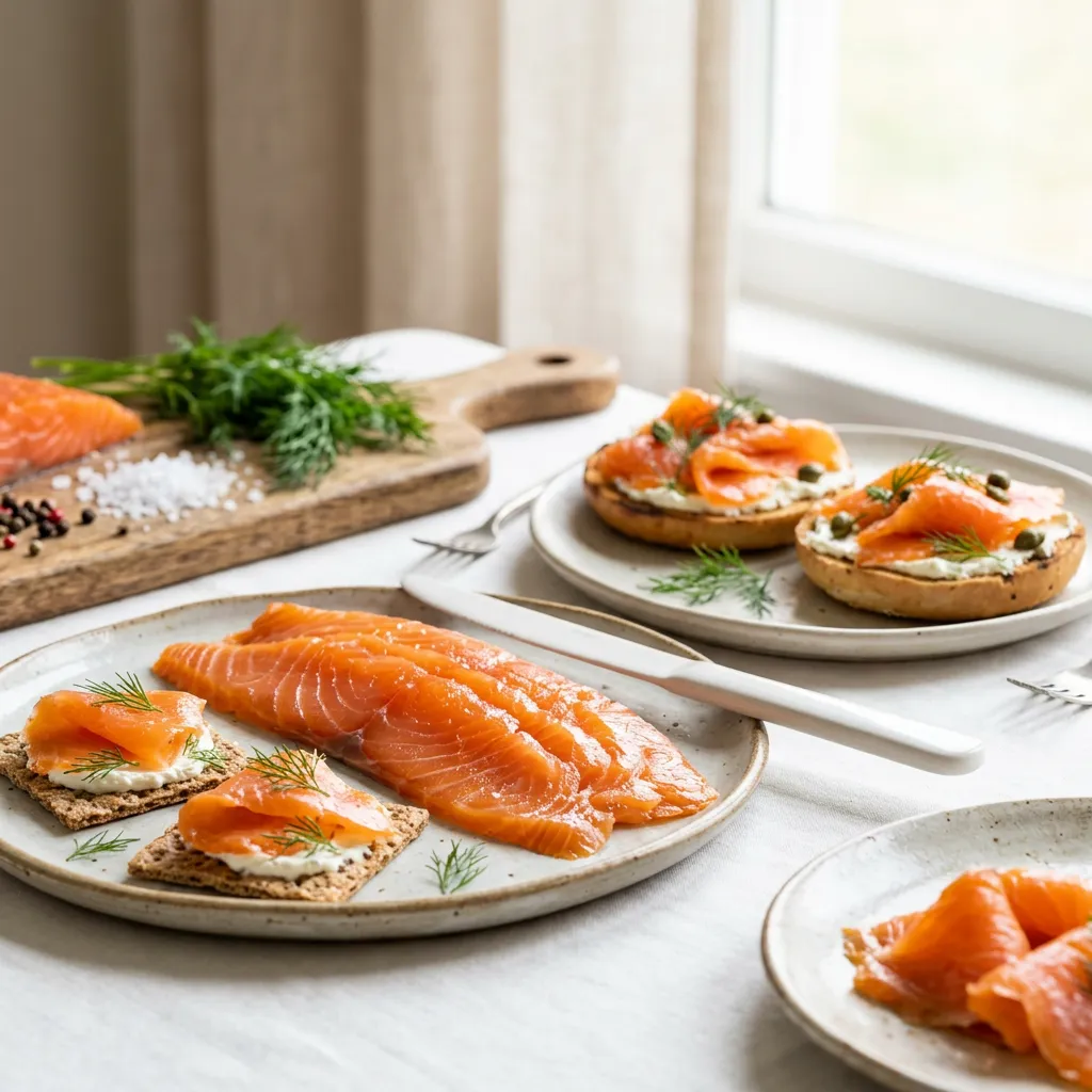 Simple, Homemade Salmon Gravlax