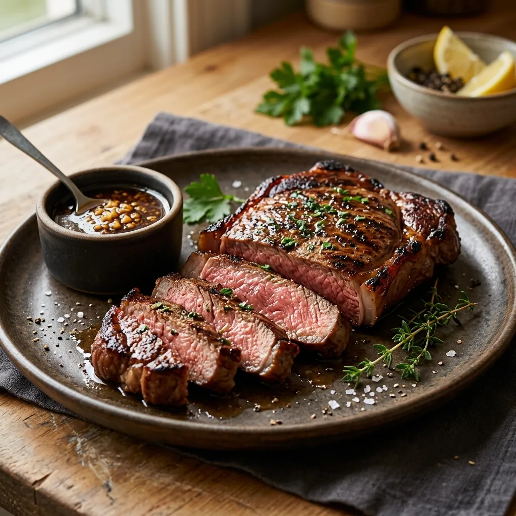 Simple Marinated Steak