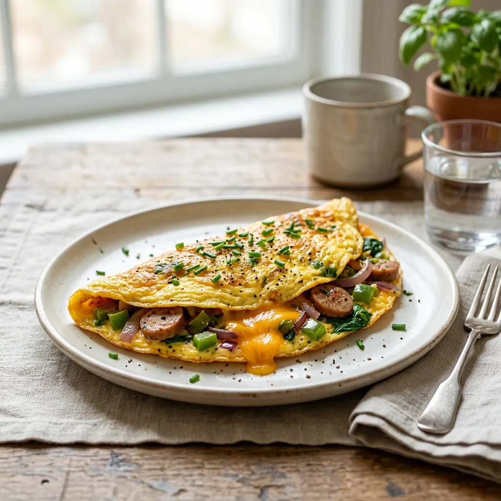 Simple Omelet for Kids