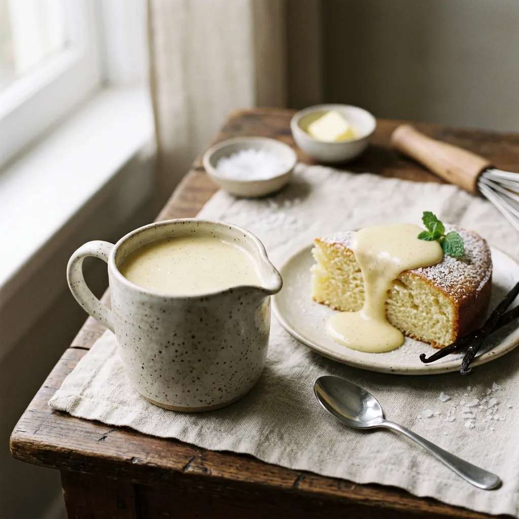 Simple Vanilla Sauce