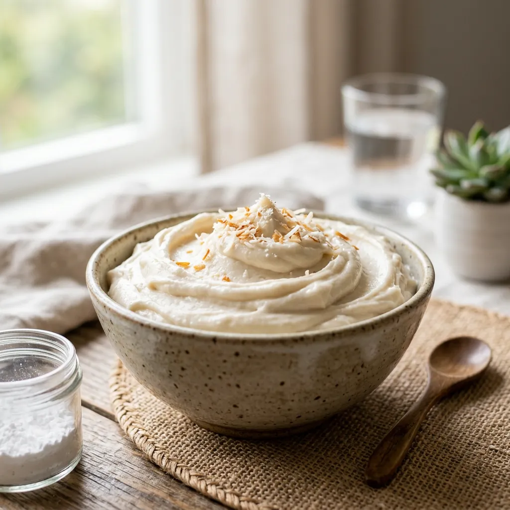 Simple Vegan Coconut Milk Frosting