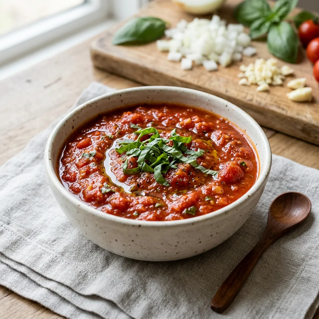 Simple Vegan Tomato Sauce