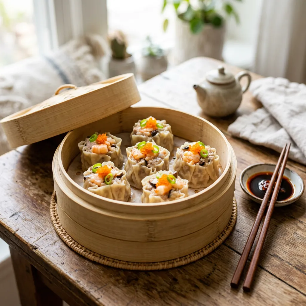 Siu Mai Dumplings With Pork and Shrimp