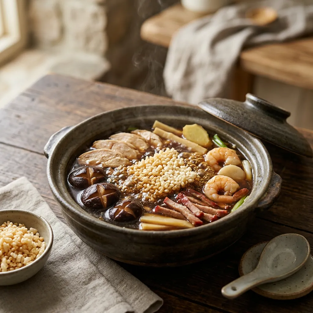 Sizzling Rice Soup