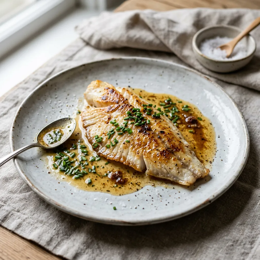 Skate Wing With Brown Butter