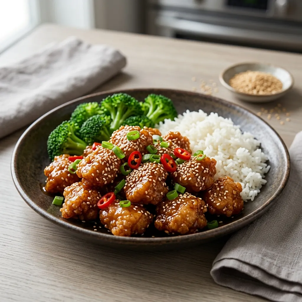 Skillet Sesame Chicken