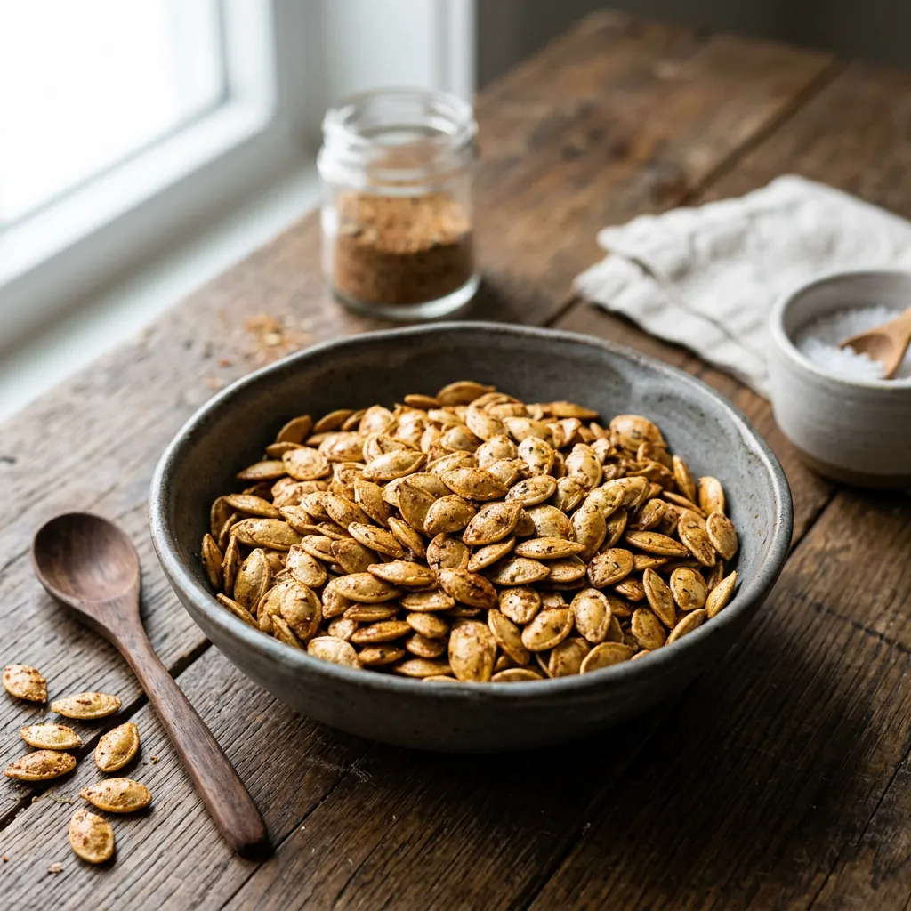 Skillet-Toasted Pumpkin Seeds