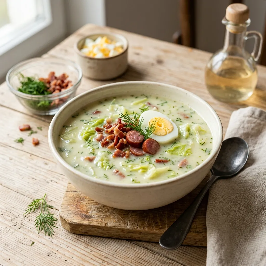 Slovak Lettuce Soup (Salatova Polievka) Recipe