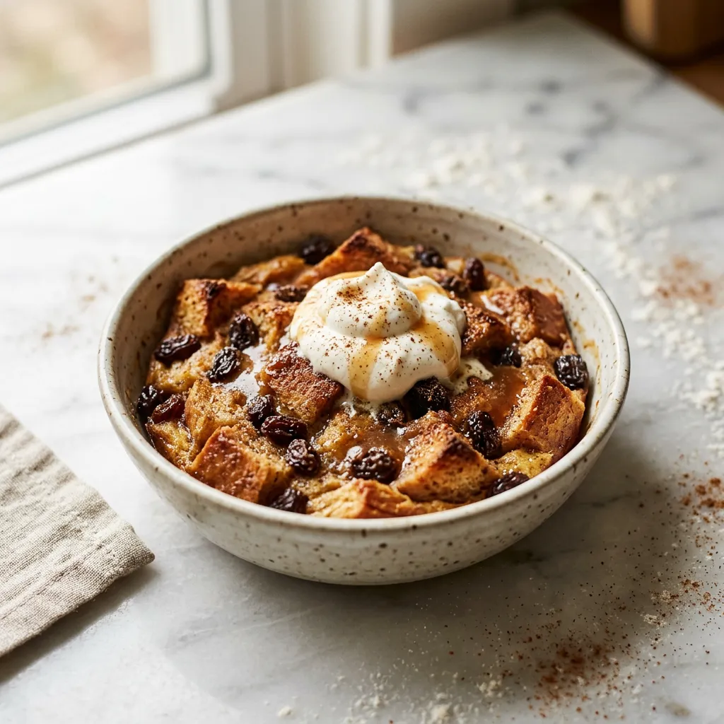 Slow Cooker Bread Pudding