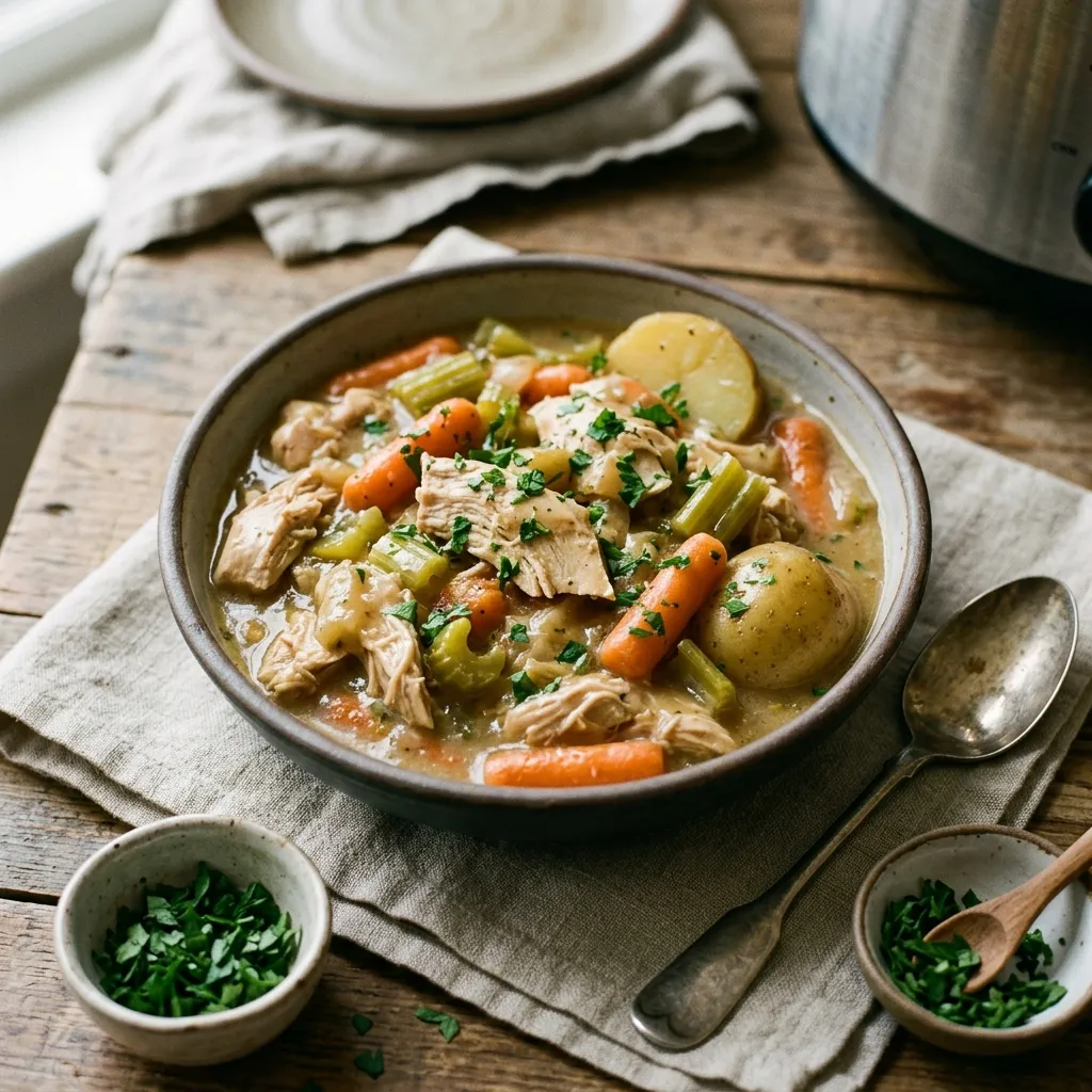 Slow Cooker Chicken and Gravy