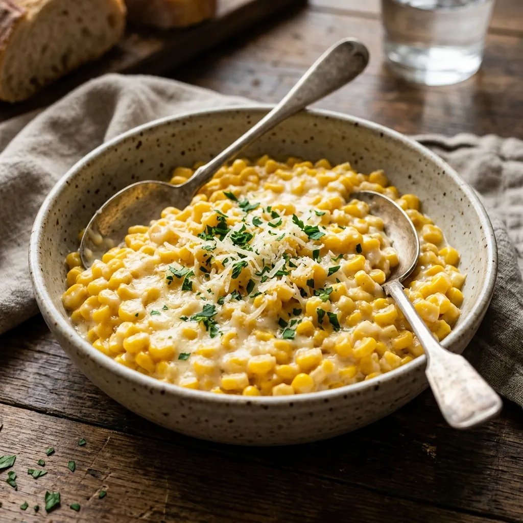 Slow Cooker Creamed Corn