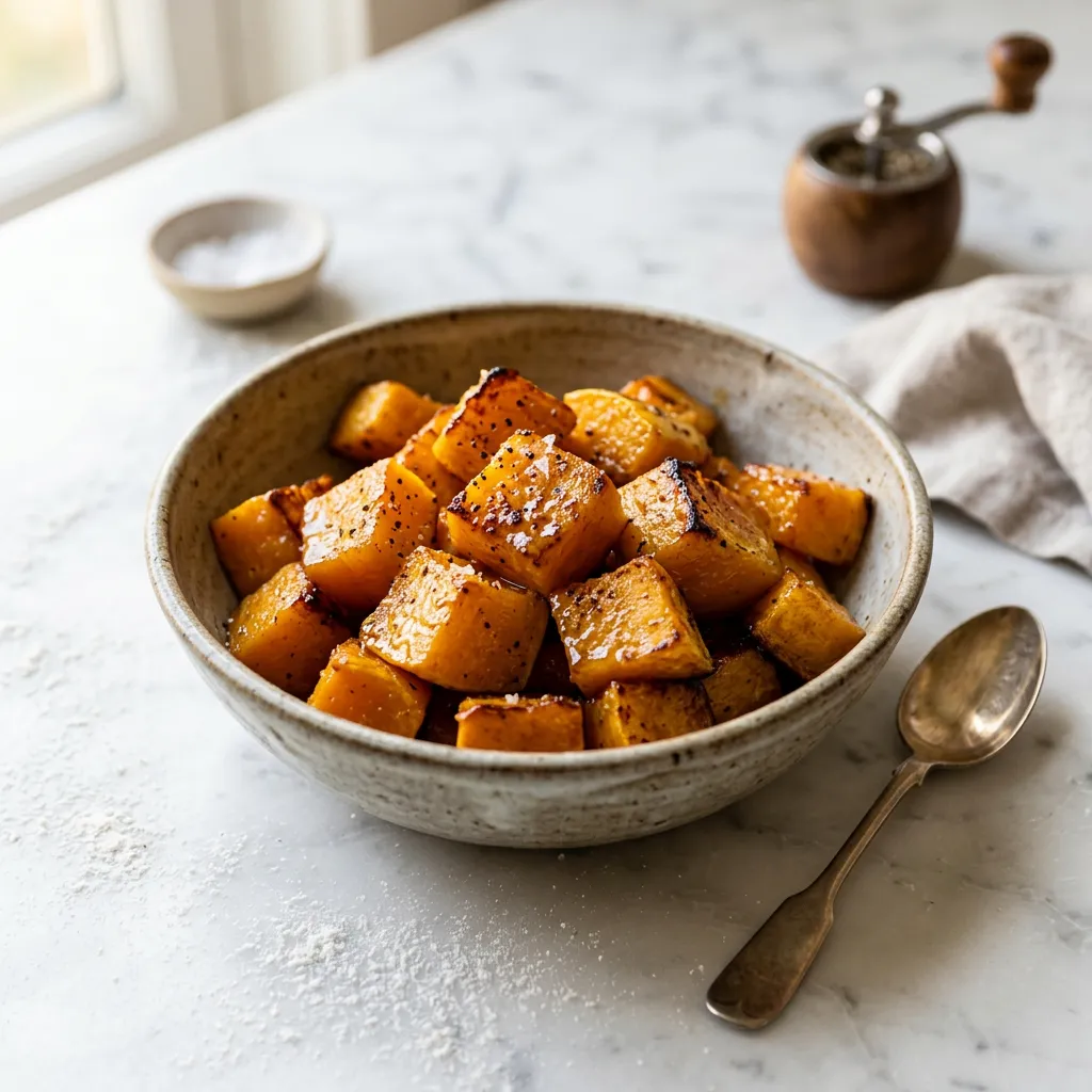 Slow Cooker or Baked Carnival Squash