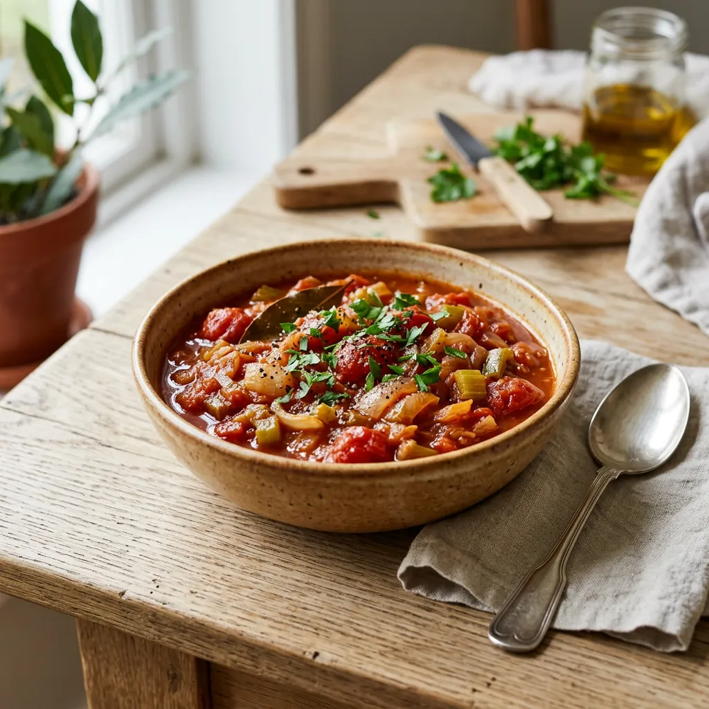 Slow Cooker Stewed Tomatoes