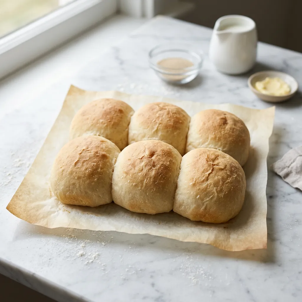 Small Batch White Dinner Rolls