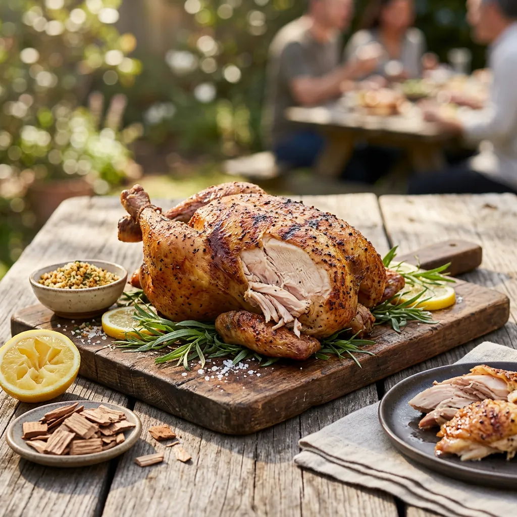 Smoked Lemon Chicken