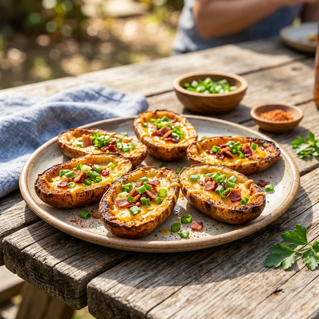 Smoked Potato Skins