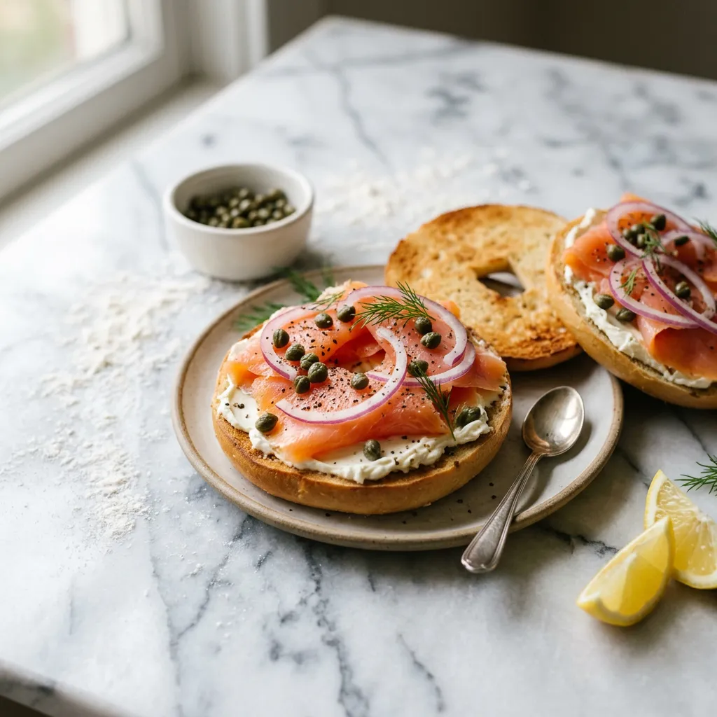 Smoked Salmon Bagel