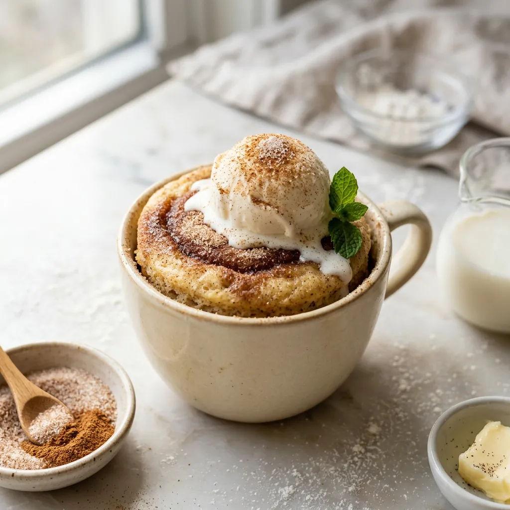 Snickerdoodle Mug Cake