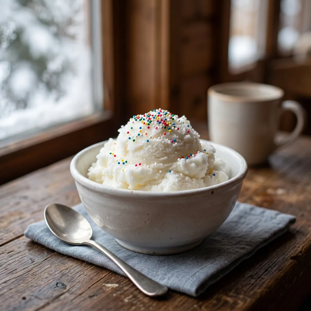 Snow Ice Cream