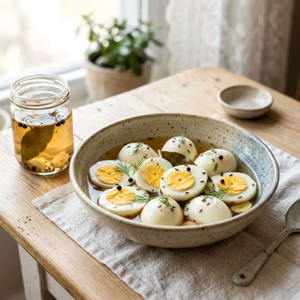 Soleier: German Pickled Eggs