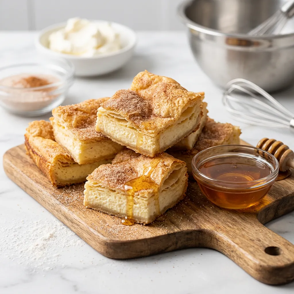 Sopapilla Cheesecake Bars