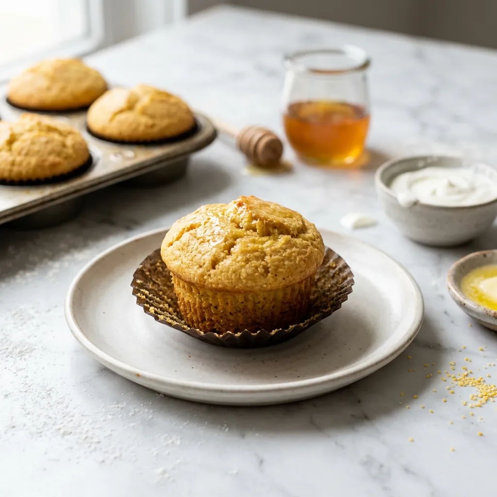 Sour Cream Cornbread Muffins Recipe