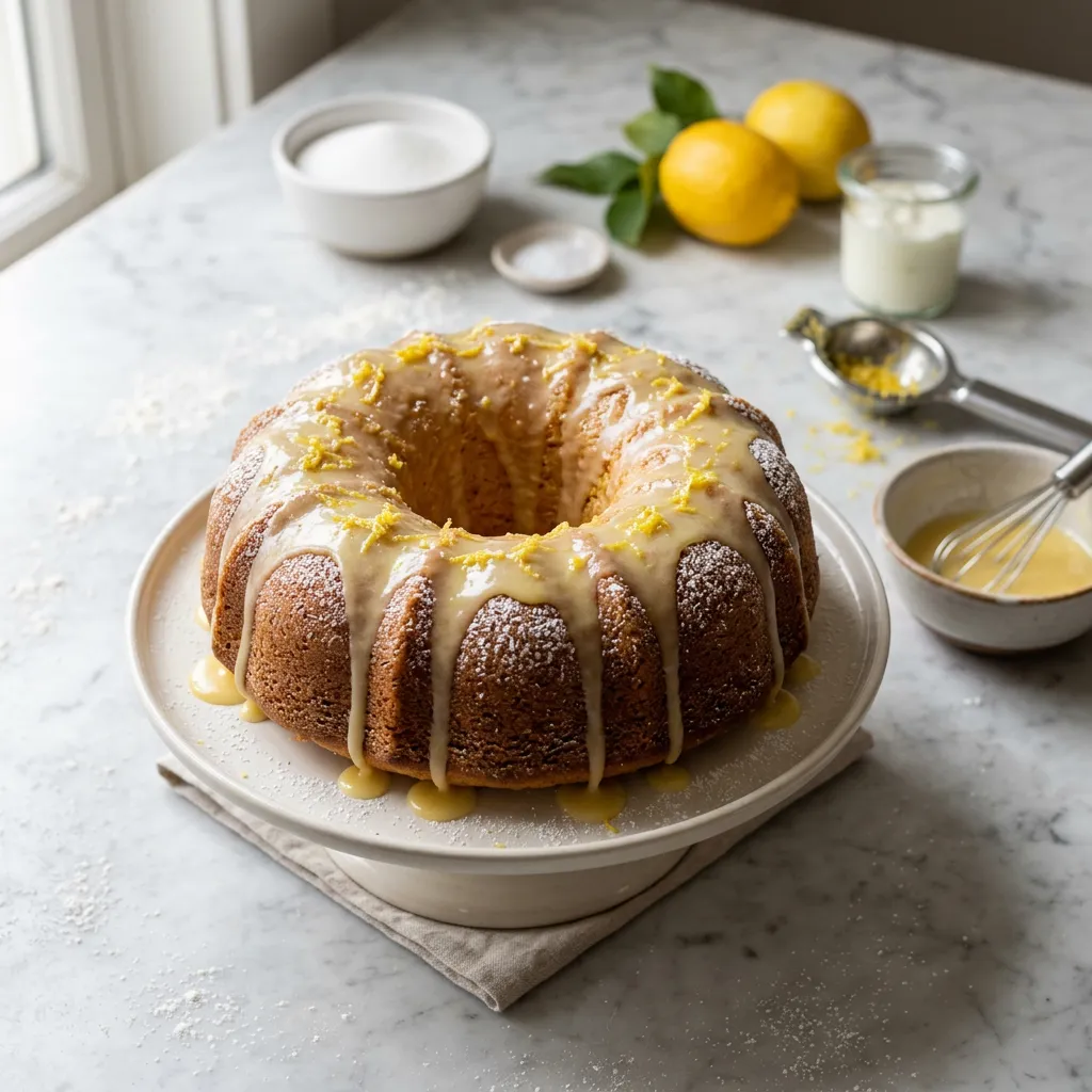 Sour Cream Lemon Cake