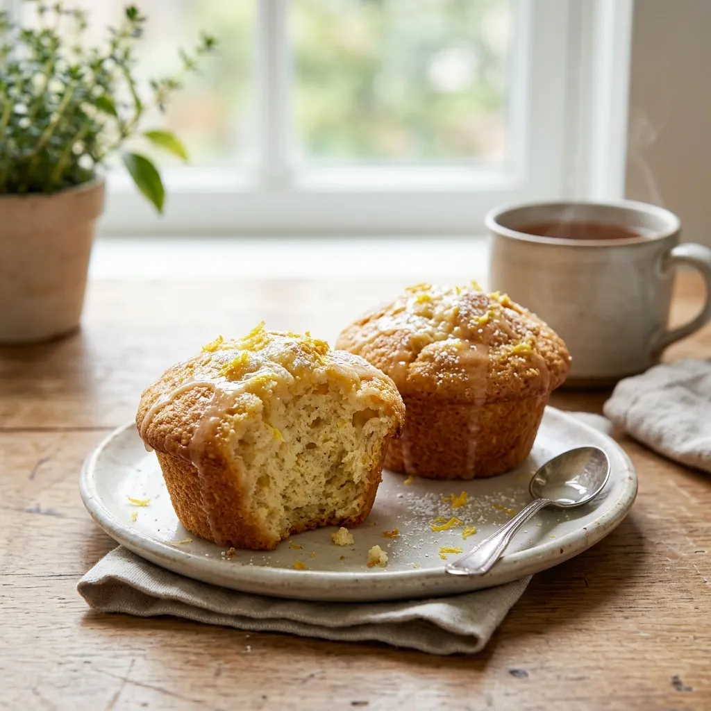 Sour Cream Lemon Muffins