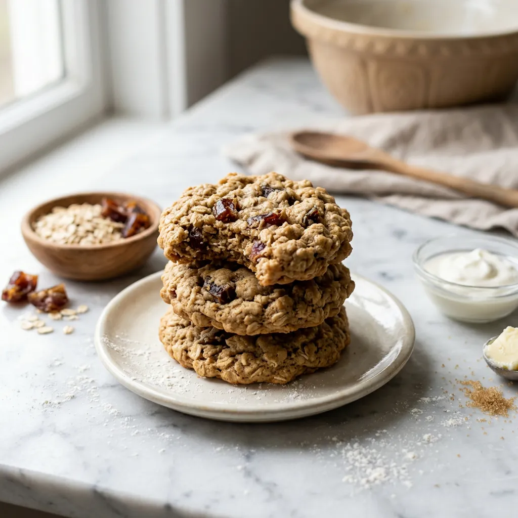 Sour Cream Oatmeal Cookies
