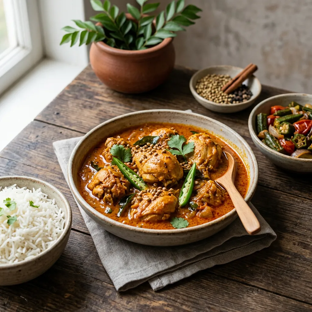 South Indian-Style Chicken Curry