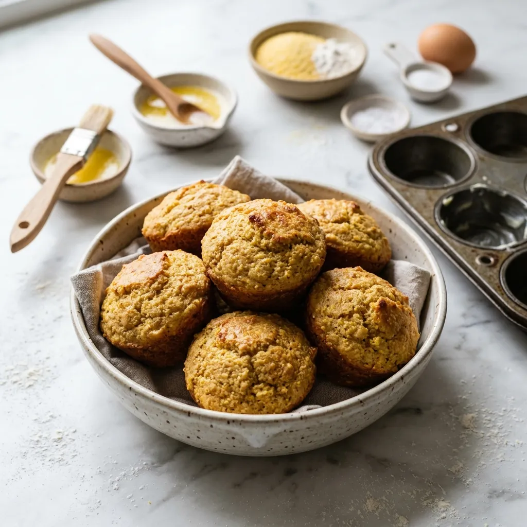 Southern Buttermilk Cornbread Muffins