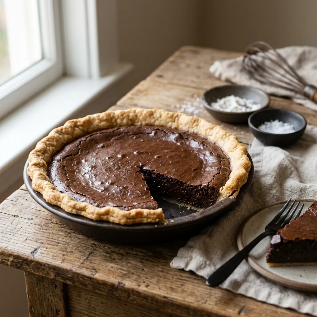 Southern Chocolate Chess Pie