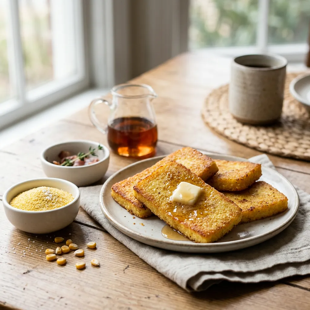 Southern Fried Cornmeal Mush