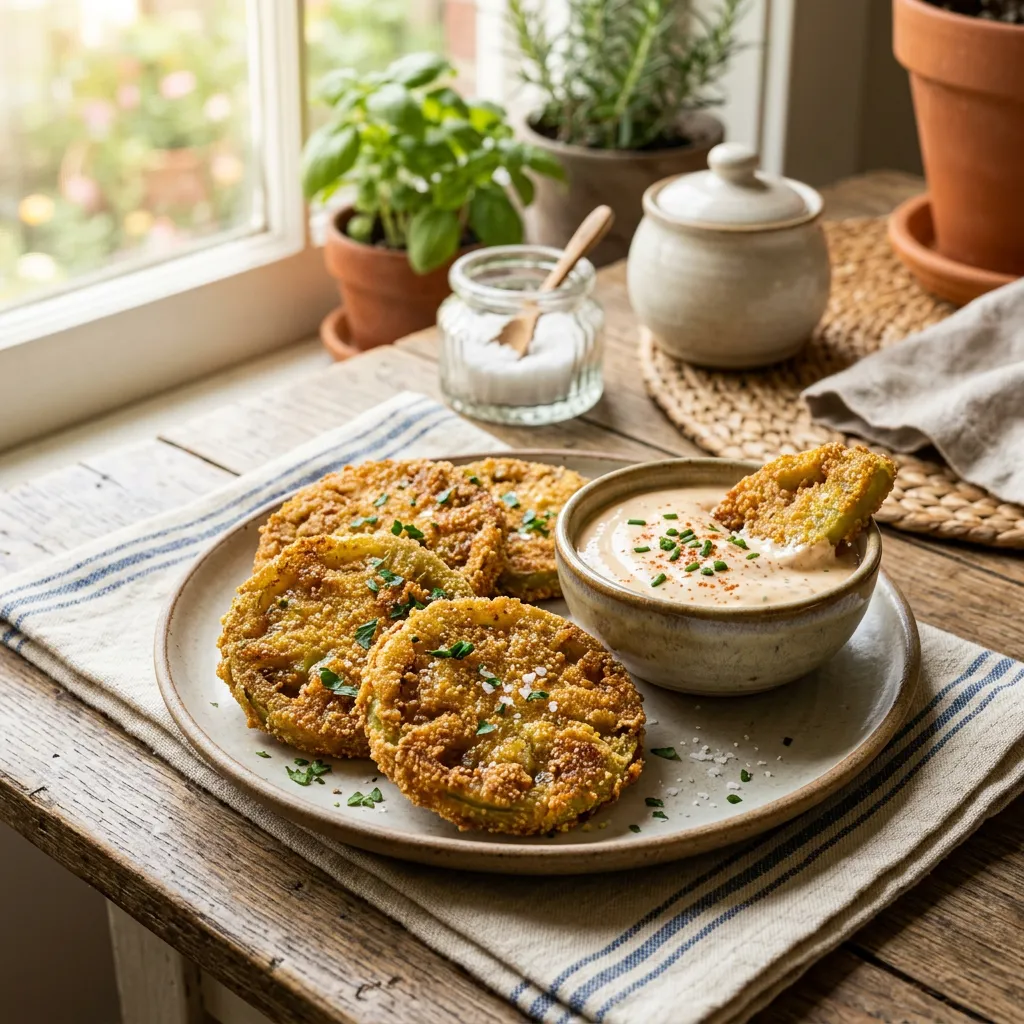 Southern Fried Green Tomatoes Recipe