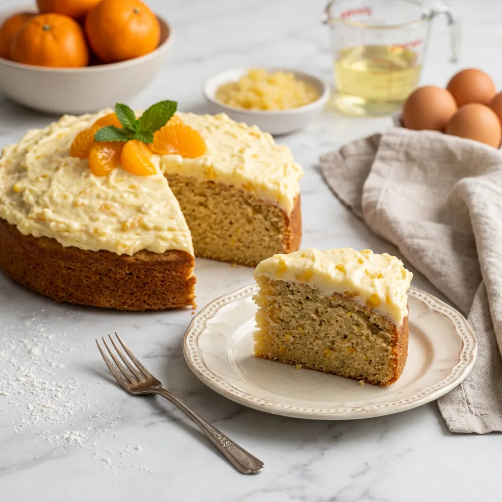 Southern Mandarin Orange Cake