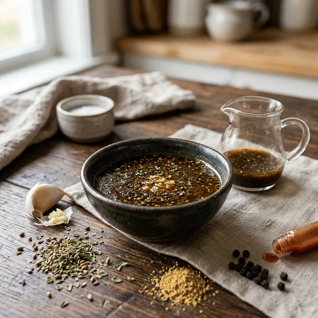 Soy Vinaigrette Salad Dressing