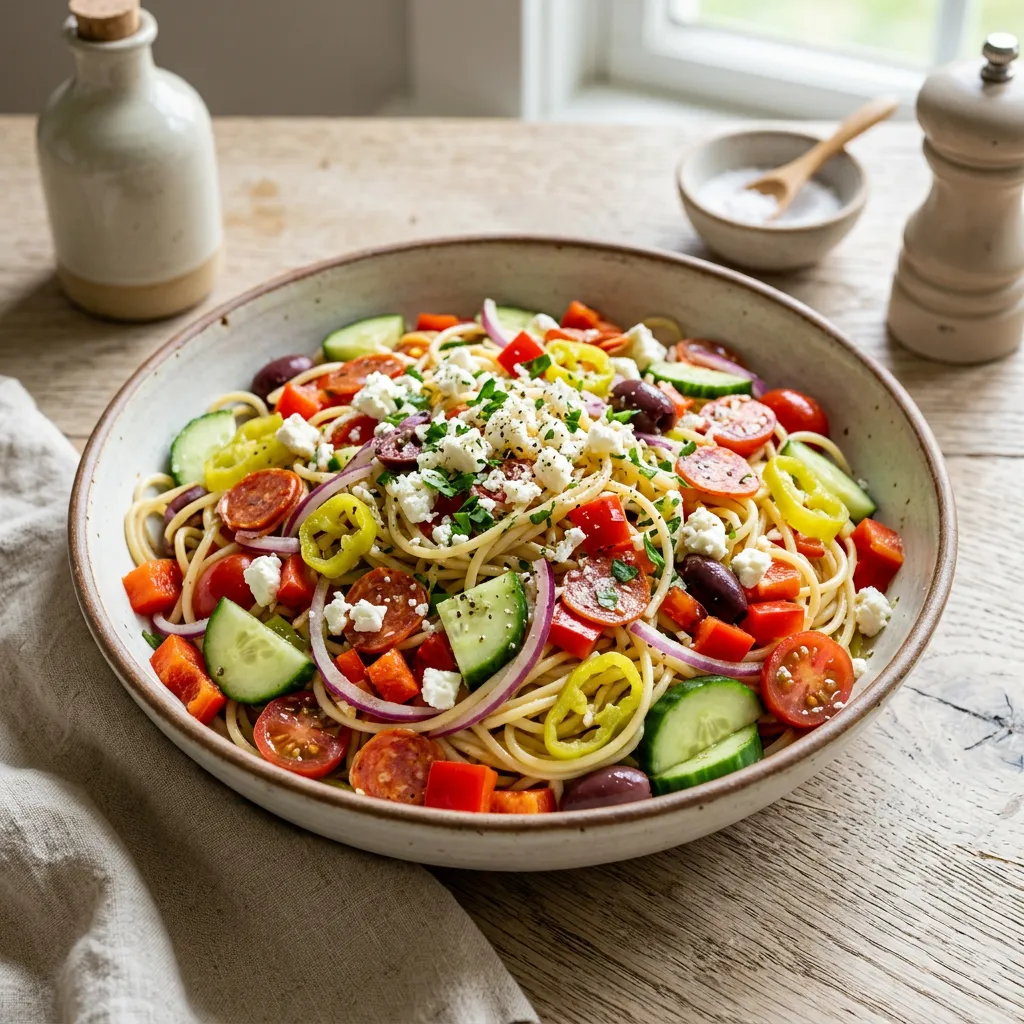 Spaghetti Salad Recipe
