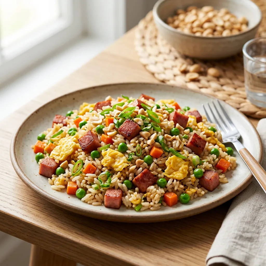 Spam Fried Rice Recipe