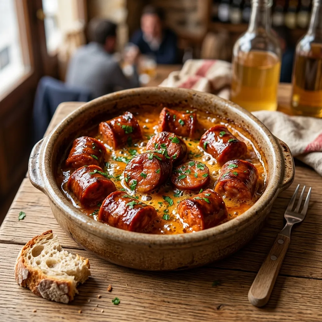 Spanish Chorizo Sausage in Cider