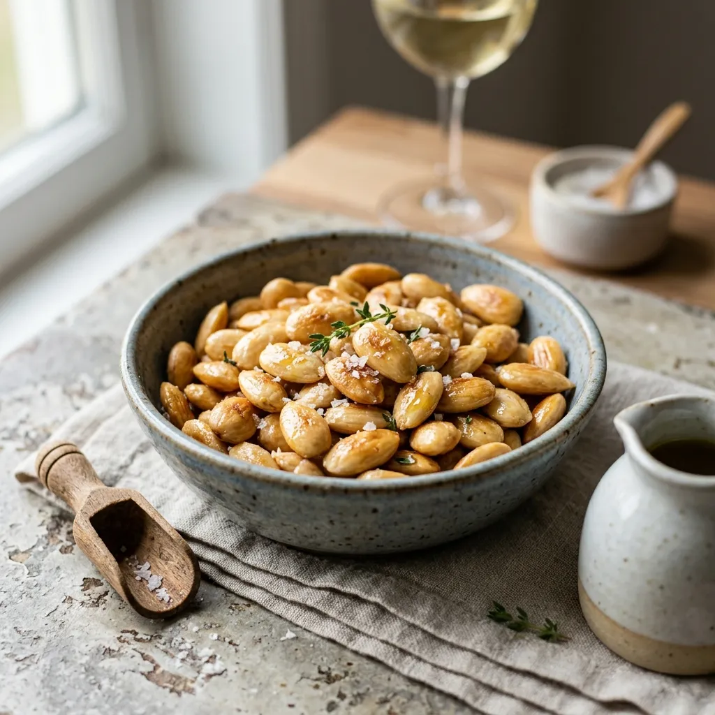 Spanish Fried Almonds (Almendras Fritas)