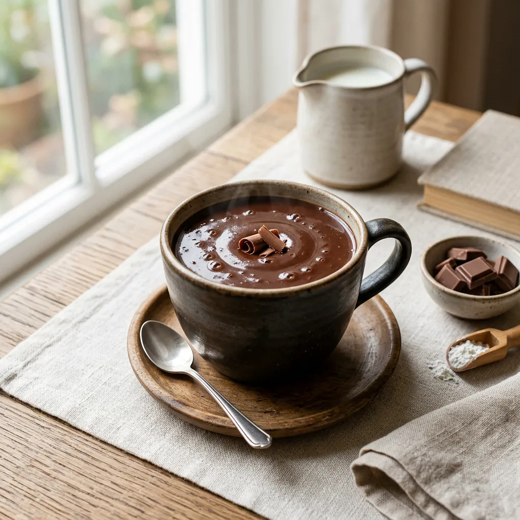 Spanish Hot Chocolate (Chocolate Caliente)