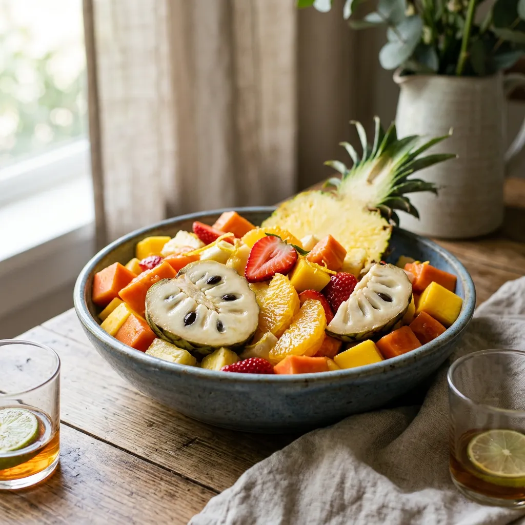Spanish Macedonia Tropical Fruit Salad