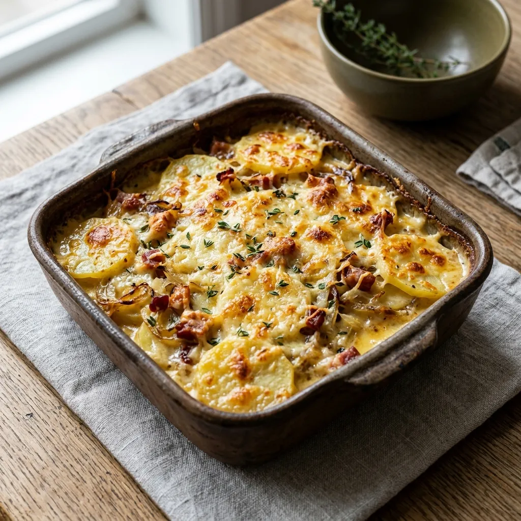Spanish Potatoes au Gratin (Patatas Gratinadas)