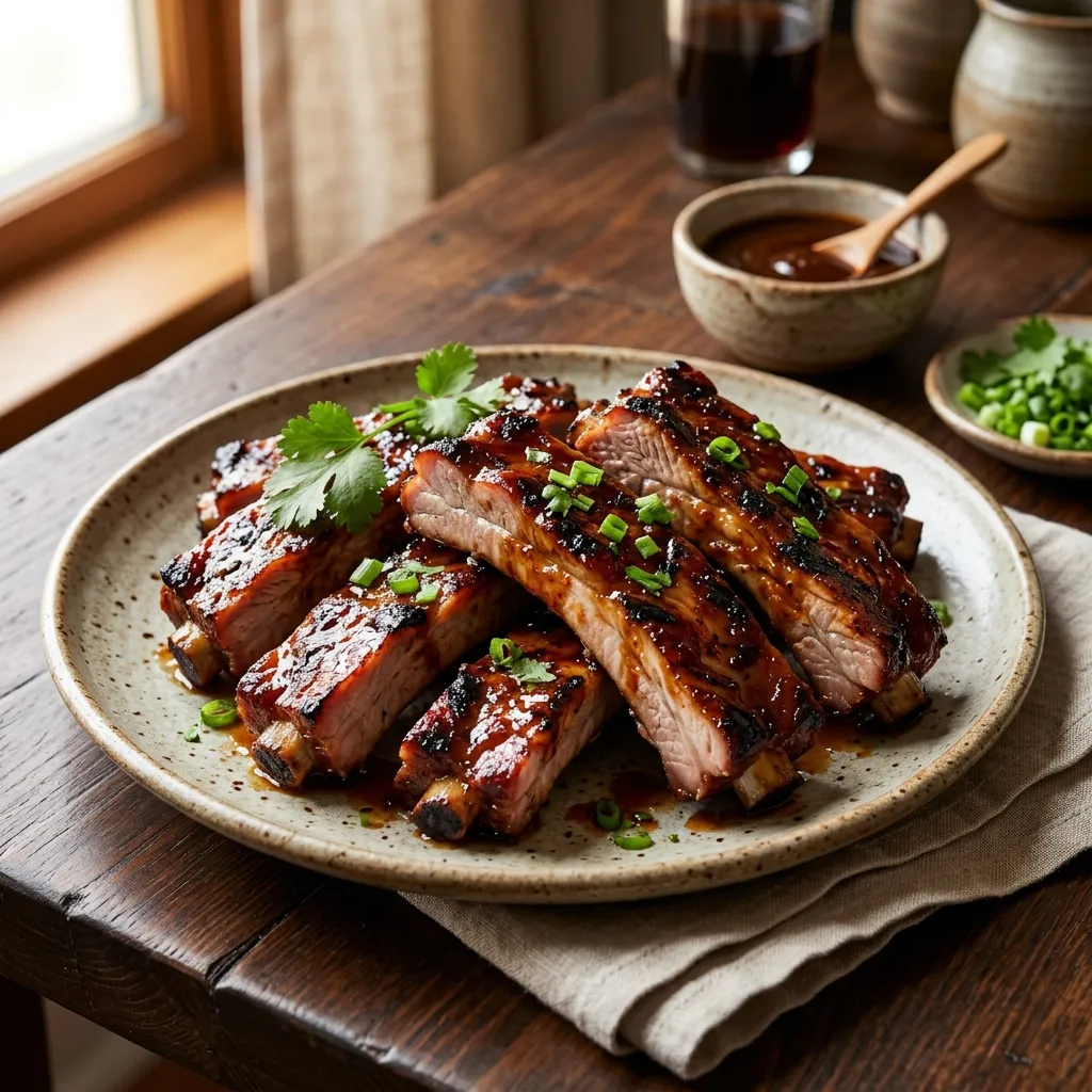 Spare Ribs With Hoisin Sauce
