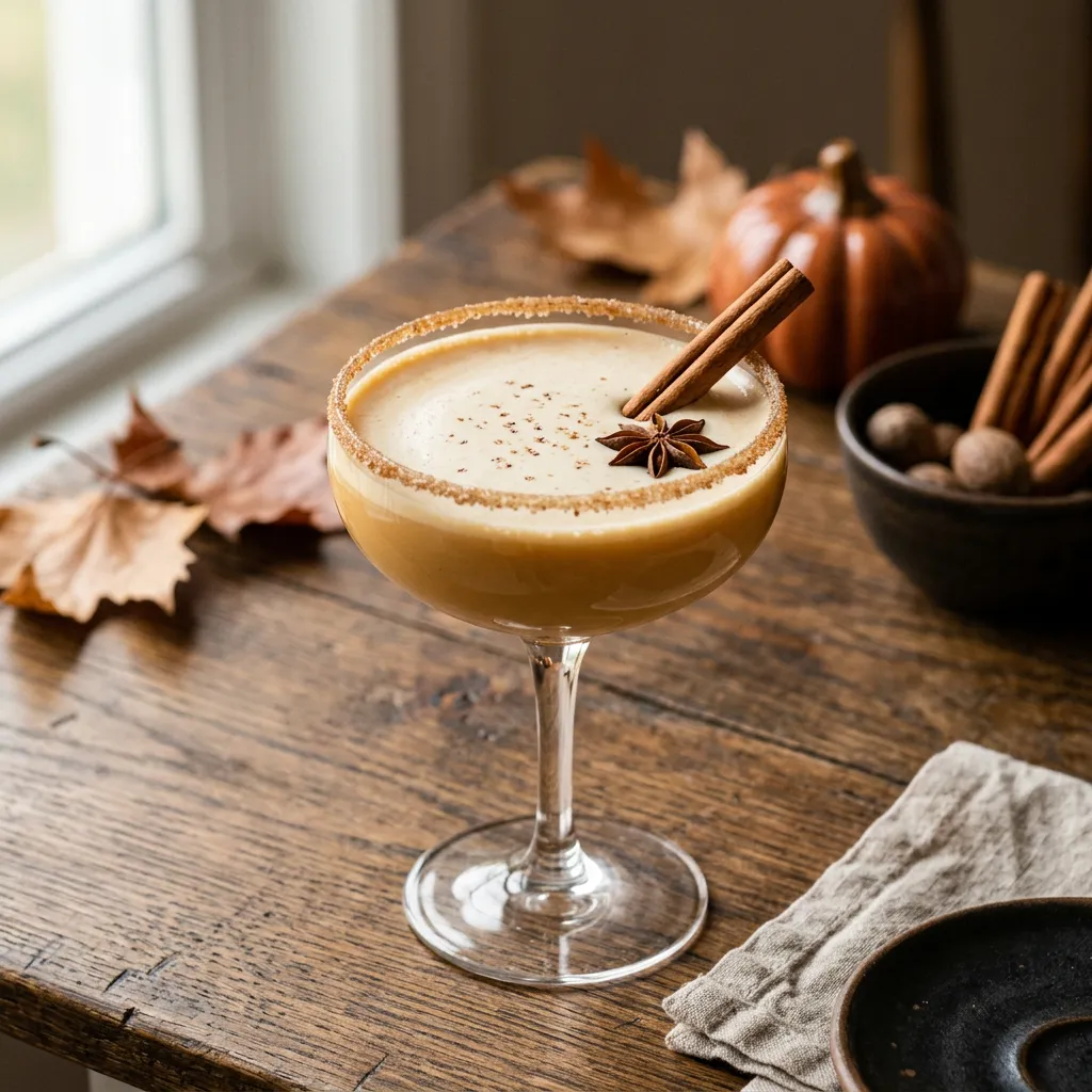 Spiced Pumpkin Cocktail Recipe
