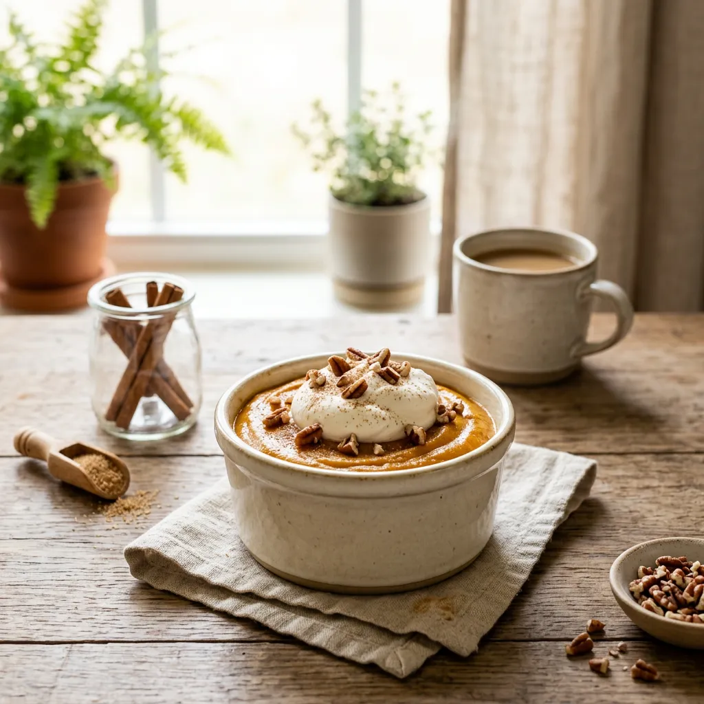 Spiced Pumpkin Pudding