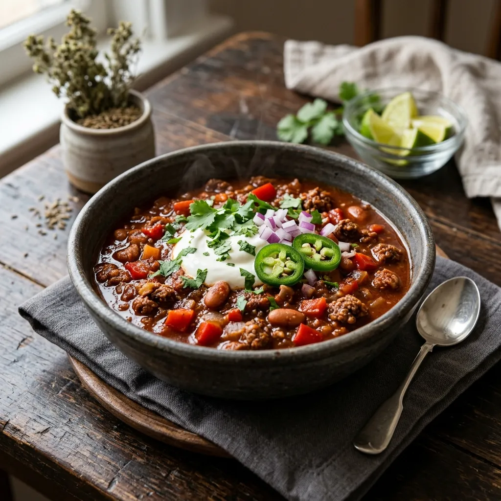 Spicy Buffalo Chili: A Twist on a Classic